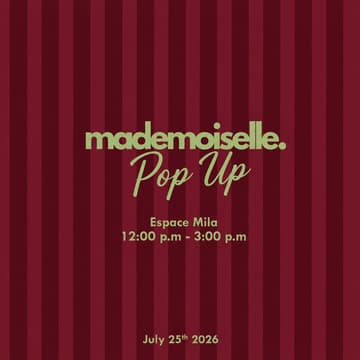 Cover Image for Mademoiselle Pop Up: Matcha Edition