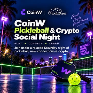 Cover Image for 🎾 CoinW Pickleball & Crypto Social Night