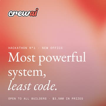 Cover Image for CrewAI Studio Hackathon