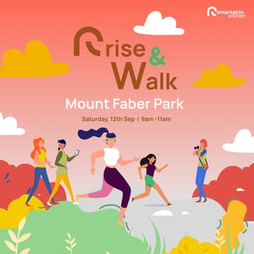 Cover Image for 🌿 Rise & Walk - Saturday 12th Sep @Mount Faber Park 🌿