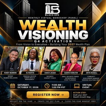 Cover Image for Wealth Visioning: Building Your 2027 Wealth Plan