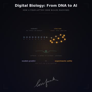 Cover Image for Digital Biology: From DNA to AI