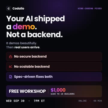 Cover Image for Why AI-Built Apps Break in Production — And What Spec-Driven Development Fixes