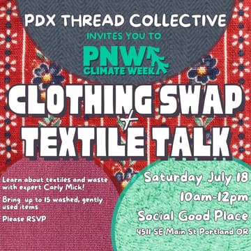 Cover Image for PDX Thread Collective Clothing Swap & Textile Talk