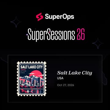 Cover Image for SuperSessions 26 | Salt Lake City