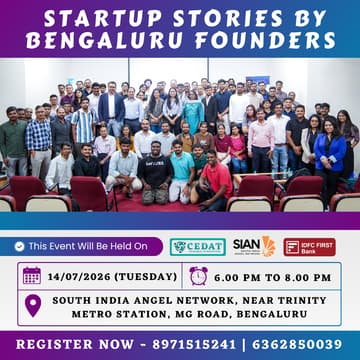 Cover Image for Startup Stories by Bengaluru Founders