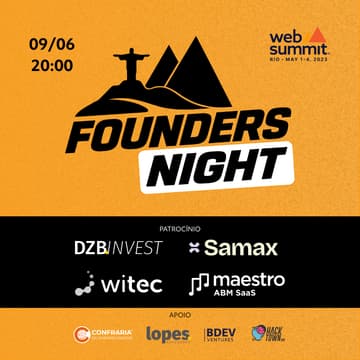 Cover Image for Happy Hour Founders Night | Web Summit Rio 2026 🌎 Where founders from every market meet 🌏