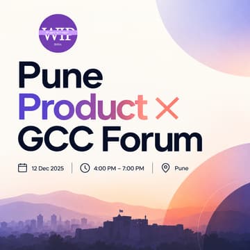 Cover Image for Pune Product × GCC Forum