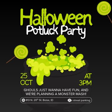 Cover Image for October Potluck!