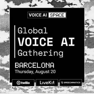 Cover Image for VOICE AI Gathering BARCELONA