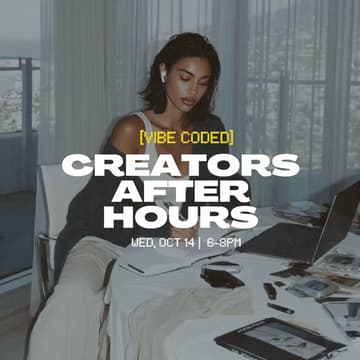 Cover Image for [Creator Lab] Creators After Hours: Portfolio Night