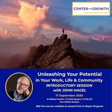Cover Image for Unleashing Your Potential in Your Work, Life & Community INTRODUCTORY SESSION