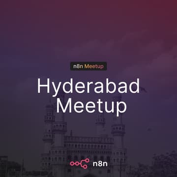 Cover Image for n8n Meetup Hyderabad