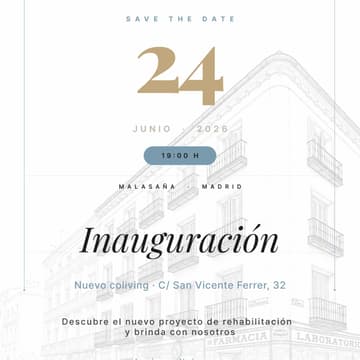 Cover Image for Inauguración · Sharing co_living Malasaña