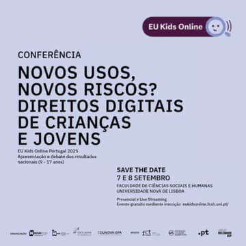 Cover Image for Conferência EU Kids Online PT | 7 e 8 de setembro