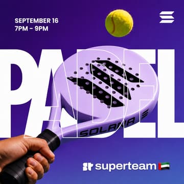 Cover Image for Solana Padel Game