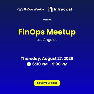 Cover Image for Finops Meetup LA - Infracost
