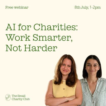 Cover Image for AI for Charities: Work Smarter, Not Harder