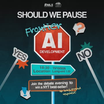 Cover Image for RAILS+EDS Debate Night: "Should we pause frontier AI development?"