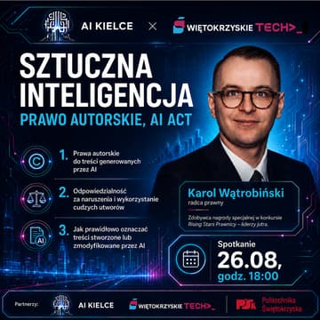 Cover Image for Sztuczna inteligencja. Prawo autorskie, AI Act