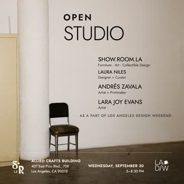 Cover Image for Show Room LA, Laura Niles, Lara Joy Evans, and Andrés Zavala