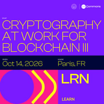 Cover Image for Cryptography at Work for Blockchain III