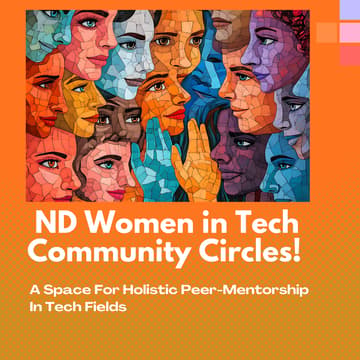 Cover Image for October ND Women in Tech Community Circle