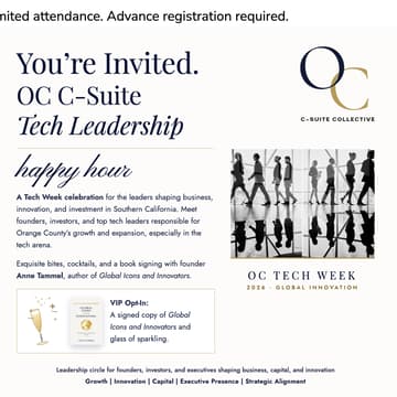 Cover Image for OC C-Suite Tech Week Celebration at the Pendry