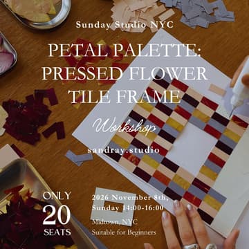 Cover Image for Petal Palette: Pressed Flower Tile Frame