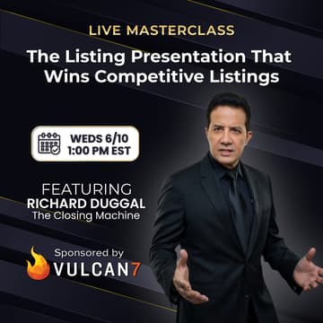 Cover Image for The Listing Presentation That Wins Competitive Listings with Richard Duggal