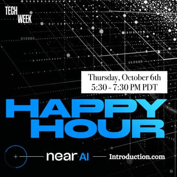 Cover Image for NEAR x Introduction.com Happy Hour @ a16z SF Tech Week