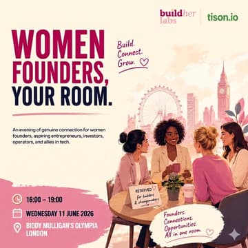 Cover Image for Women Founders & Allies Networking @London Tech Week