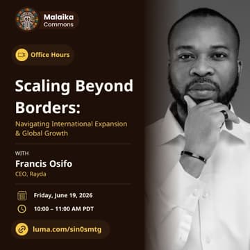 Cover Image for Office Hours with Francis Osifo