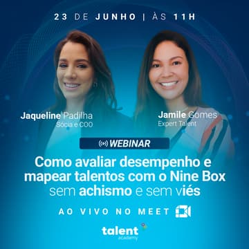 Cover Image for Webinar: Como avaliar desempenho e mapear talentos com o Nine Box — sem achismo e sem viés