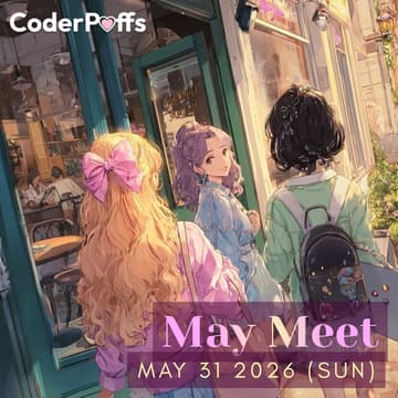 Cover Image for CoderPuffs Café — May Meet & Code ☕️🎀