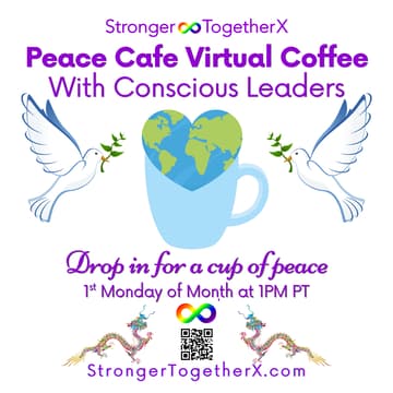 Cover Image for Peace Cafe Virtual Coffee 🕊️ With Conscious Leaders