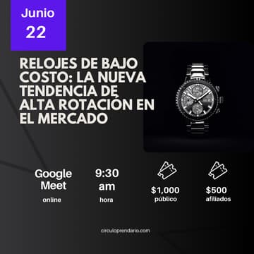 Cover Image for Relojes de bajo costo: La nueva tendencia de alta rotación en el mercado