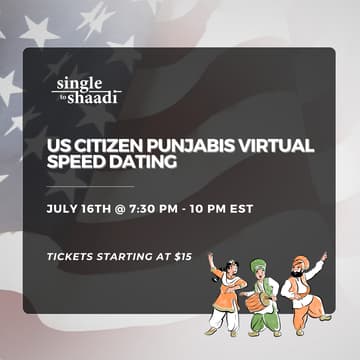 Cover Image for US Citizen Punjabis Virtual Speed Dating