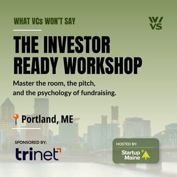 Cover Image for Portland, ME - Investor Ready Workshop