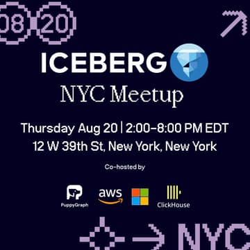 Cover Image for NYC Apache Iceberg™ Community Meetup