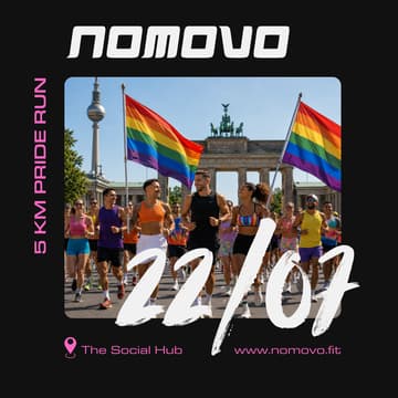 Cover Image for 5k Social Run | Pride Edition | NOMOVO x Latin Fusion