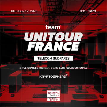 Cover Image for Team1 France Uni Tour - TelecomSud Paris