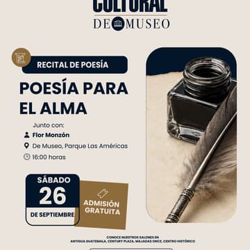 Cover Image for Recital de poesía: Poesía para el alma