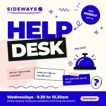 Cover Image for SIDEWAYS Help Desk