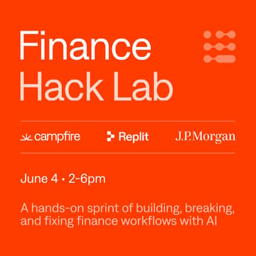 Cover Image for Campfire x Replit x J.P.Morgan SF Finance Hack Lab