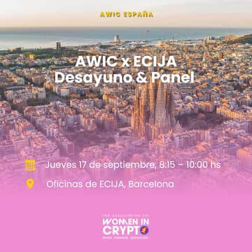Cover Image for AWIC España x ÉCIJA | Desayuno & Panel
