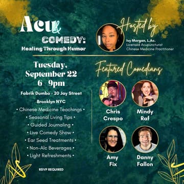 Cover Image for Acu& Comedy: Healing Through Humor