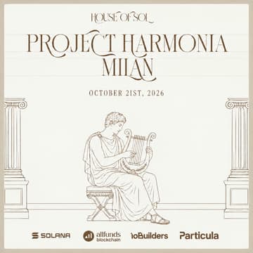 Cover Image for Project Harmonia Milan: Allfunds x Solana