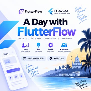 Cover Image for A Day with FlutterFlow - Build, Demo & Explore