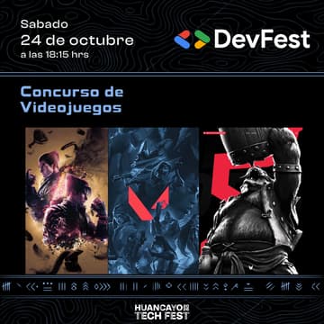Cover Image for Estelar de Gaming — Tech Week Huancayo 2026
